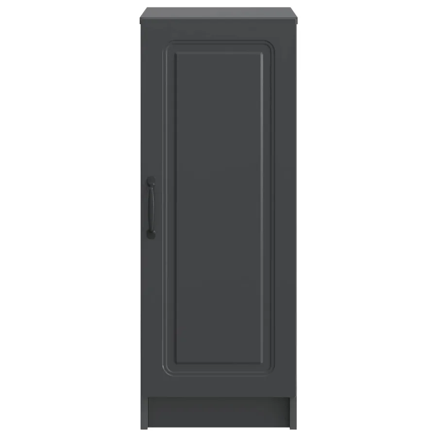 Buffet Noir 33 x 34,5 x 87 cm Bois d'ingénierie - 6