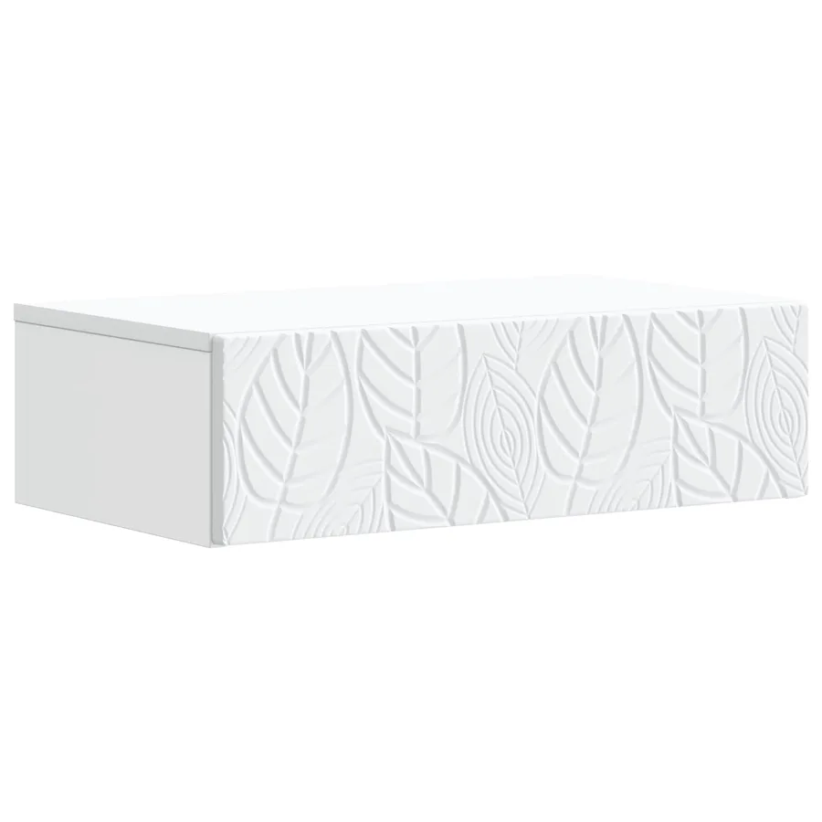 Table d'appoint murale Blanc 59 x 34,5 x 17 cm - 2