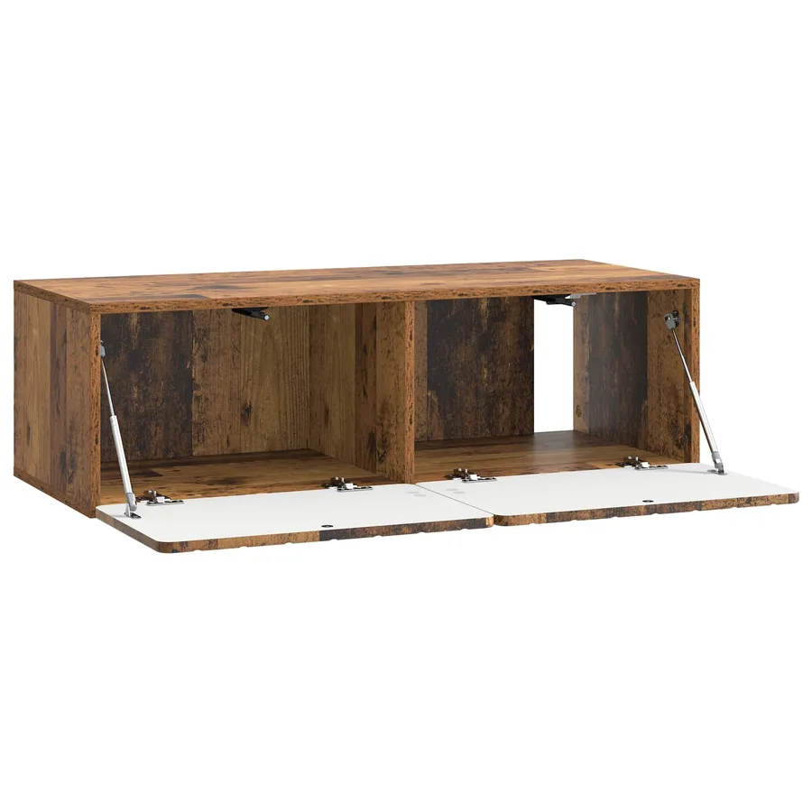 Meuble TV mural 98 x 41 x 30 cm Bois ancien Bois d'ingénierie - 5