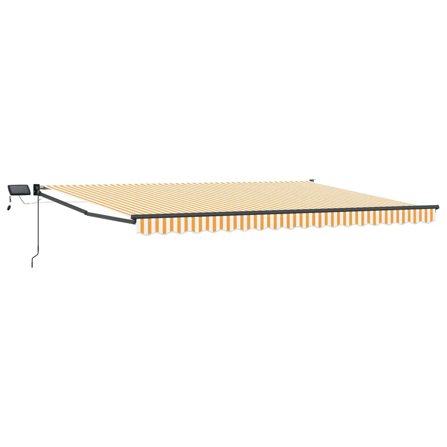 Store rétractable manuel avec LEDs 4 x 2 m - 2