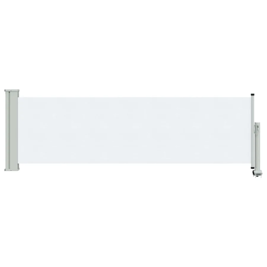 Auvent latéral 100 x 300 cm 100% polyester fer acier - 2