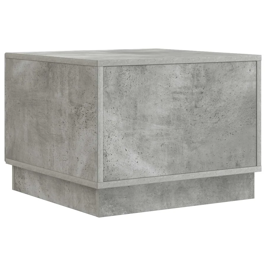 Table basse Gris béton 49 x 50 x 37 cm Bois d'ingénierie - 7