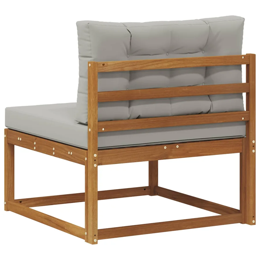 Sofa de milieu extérieur Naturel - 5