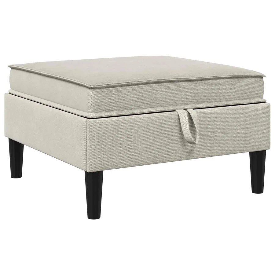 Ensemble de meubles pour le salon 5 pcs Avoine Tissu - 6