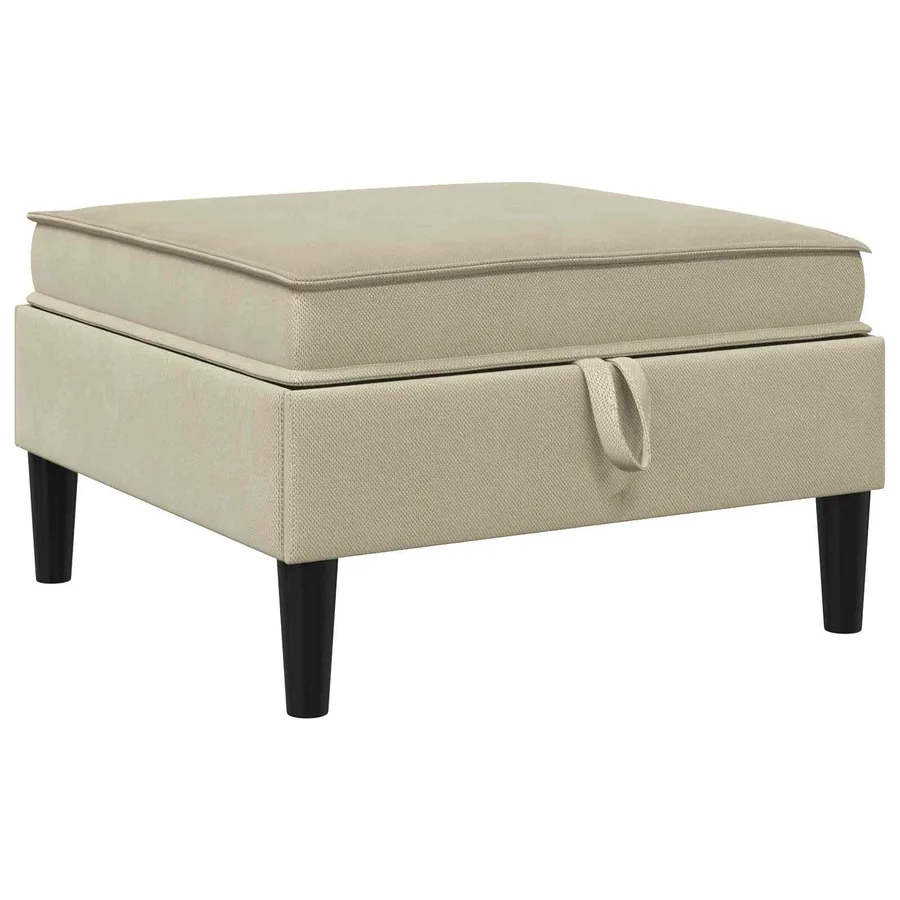 Ensemble de meubles pour le salon 6 pcs Sable Tissu - 6