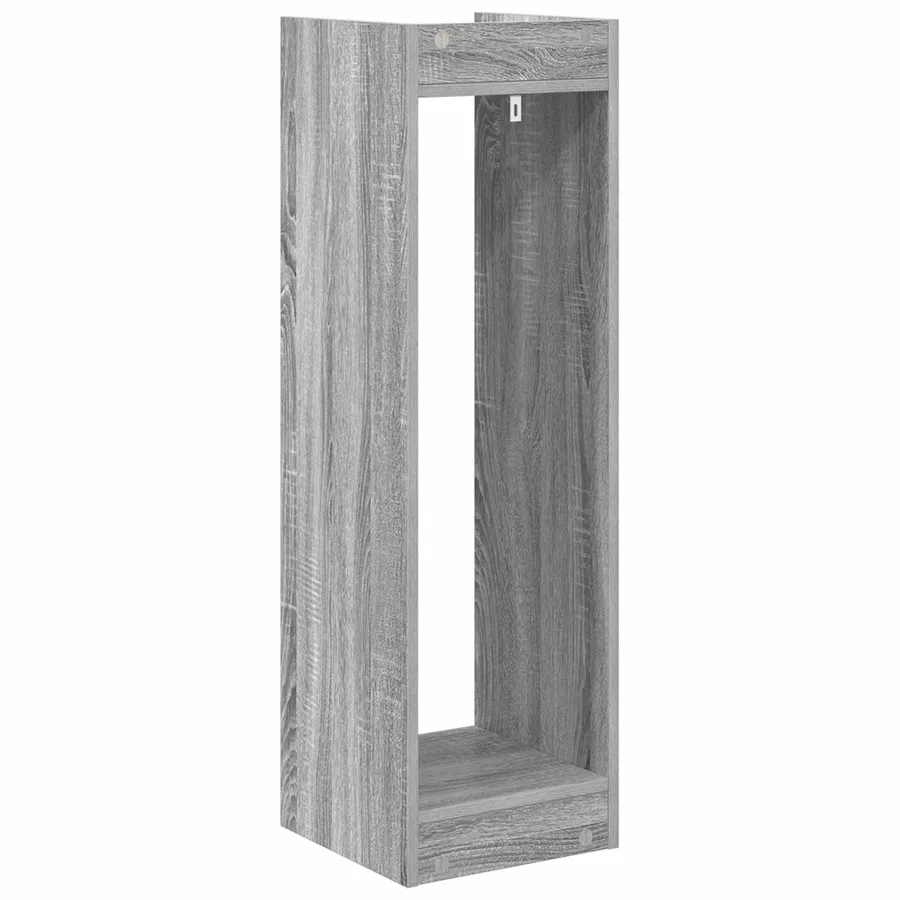 Support de Plante Gris Sonoma 30 x 30 x 100 cm - 5