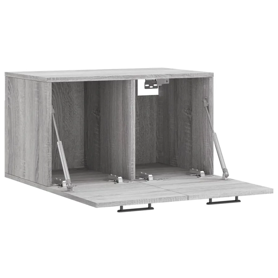 Armoire murale Sonoma gris 60x36,5x35 cm Bois d'ingénierie - 6