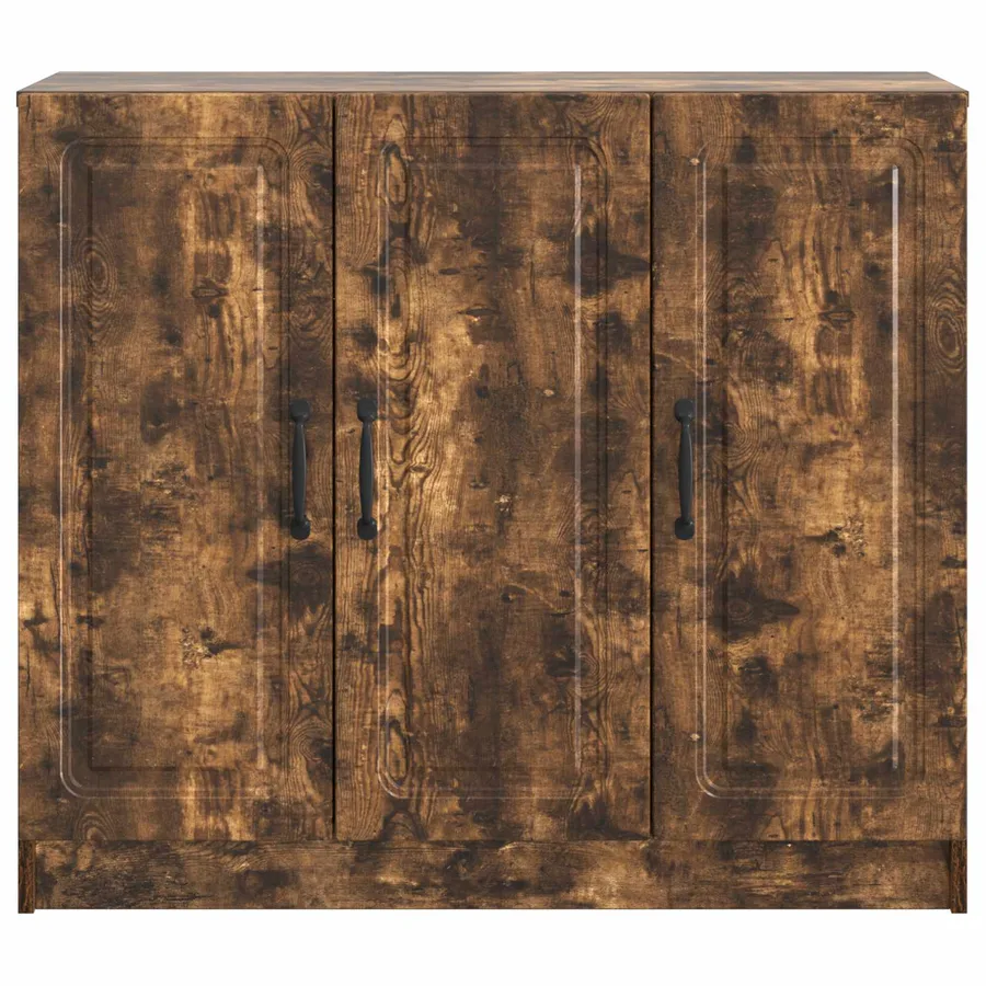 Buffet Chêne fumé 89 x 34,5 x 77 cm Bois d'ingénierie - 6