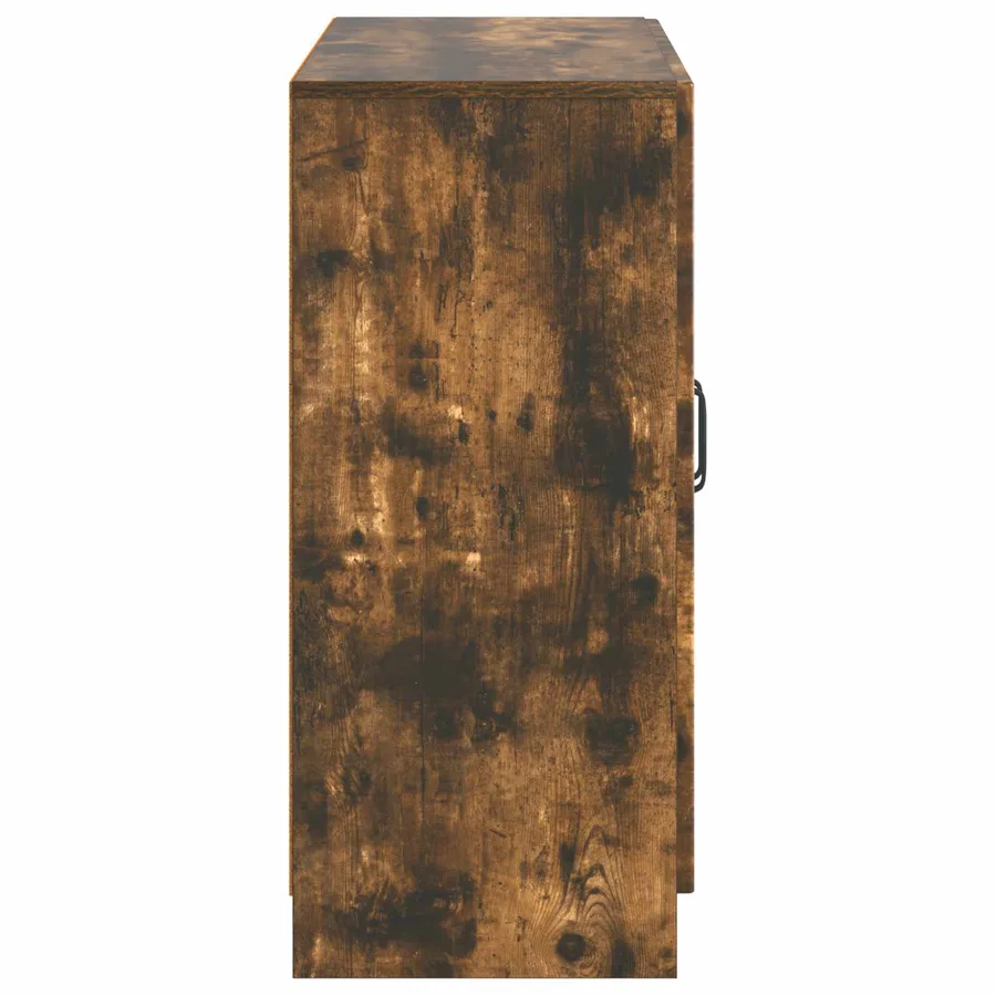 Buffet Chêne fumé 89 x 34,5 x 77 cm Bois d'ingénierie - 7