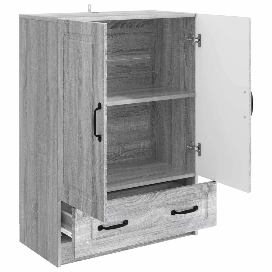 Buffet Sonoma gris 66 x 34,5 x 92 cm Bois d'ingénierie - 4