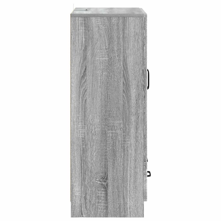 Buffet Sonoma gris 66 x 34,5 x 92 cm Bois d'ingénierie - 6