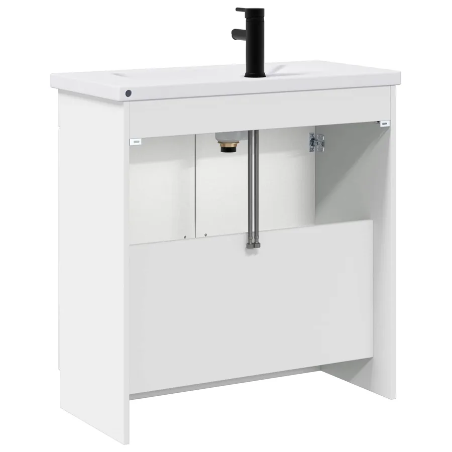 Ensemble de mobilier de salle de bain Blanc 78,5 x 37,5 x 81 cm - 7