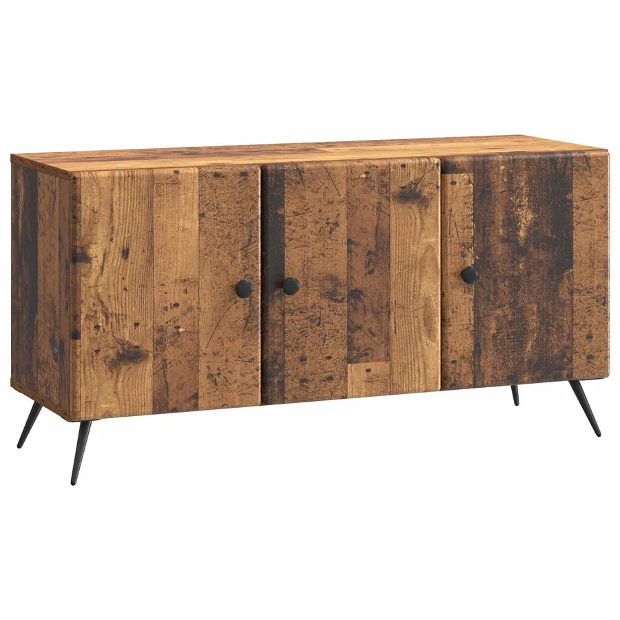 Meuble TV Bois ancien 99 x 34,5 x 50 cm Bois d'ingénierie - 2