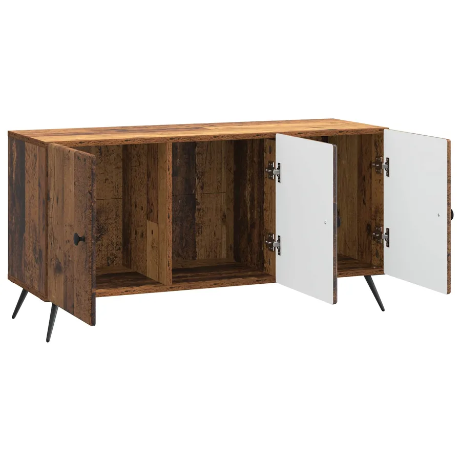 Meuble TV Bois ancien 99 x 34,5 x 50 cm Bois d'ingénierie - 5