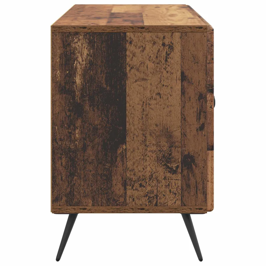 Meuble TV Bois ancien 99 x 34,5 x 50 cm Bois d'ingénierie - 7
