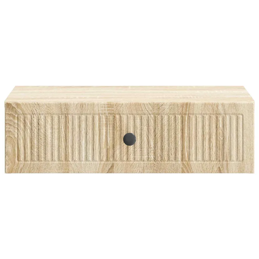 Table d'appoint murale Chêne Sonoma 59 x 34,5 x 17 cm - 5
