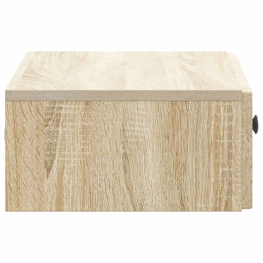 Table d'appoint murale Chêne Sonoma 59 x 34,5 x 17 cm - 6