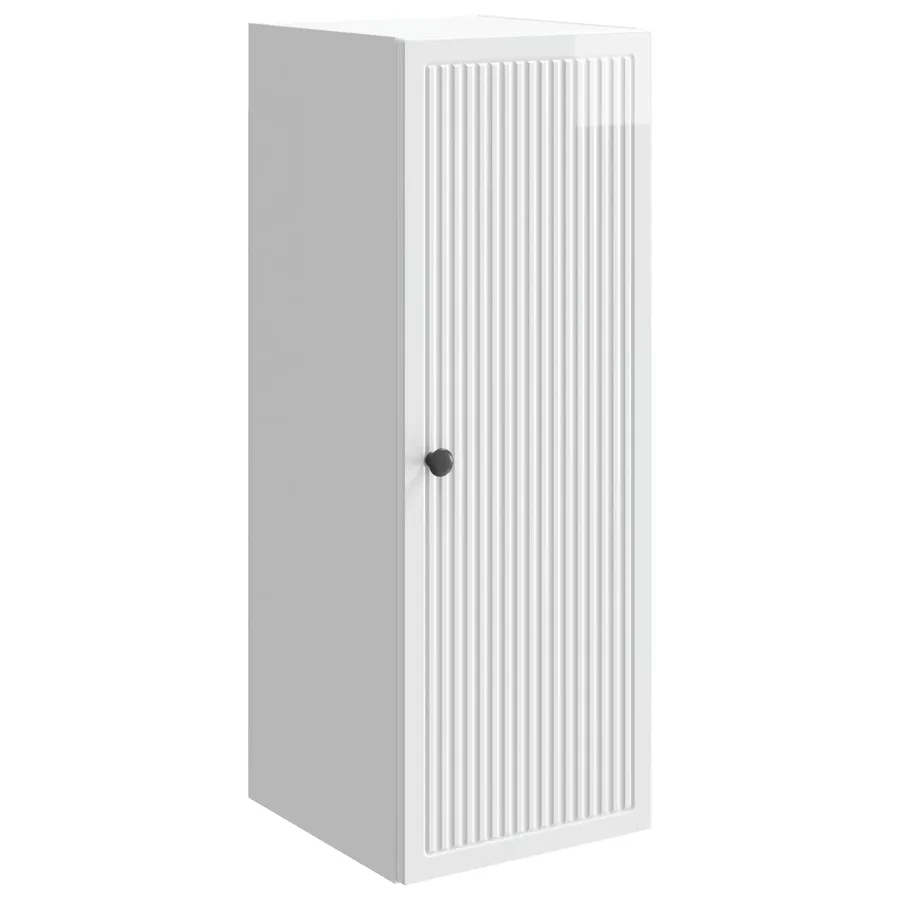 Armoire Murale Blanc brillant 33 x 34,5 x 90 cm - 2