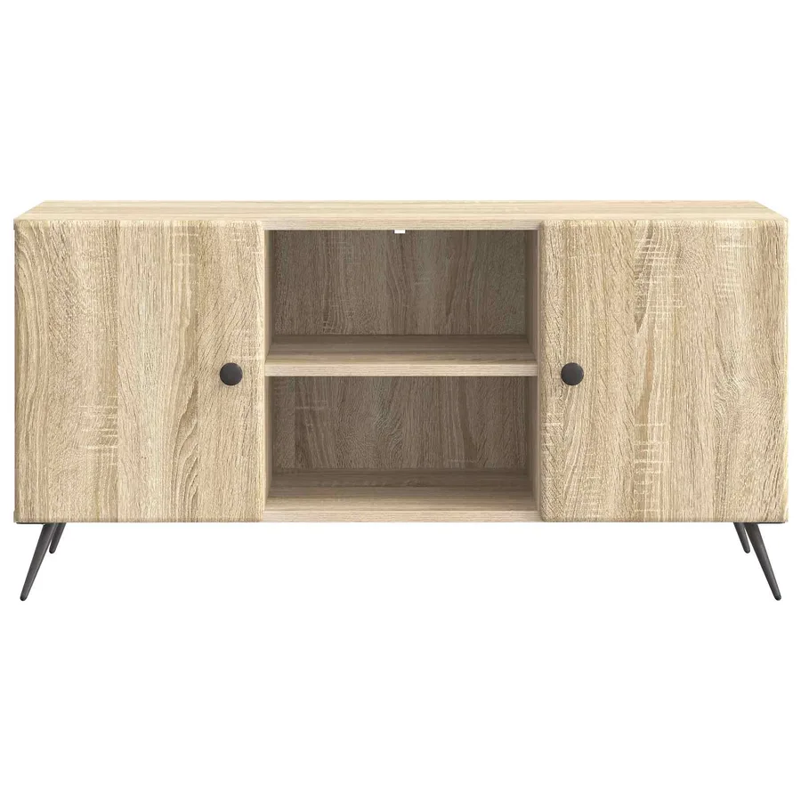 Meuble TV Chêne Sonoma 102 x 34,5 x 50 cm Bois d'ingénierie - 6