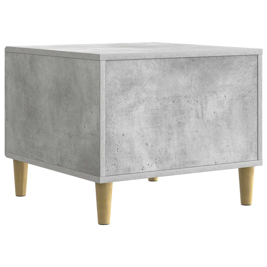 Table basse Gris béton 50 x 49 x 40 cm Bois d'ingénierie - 6