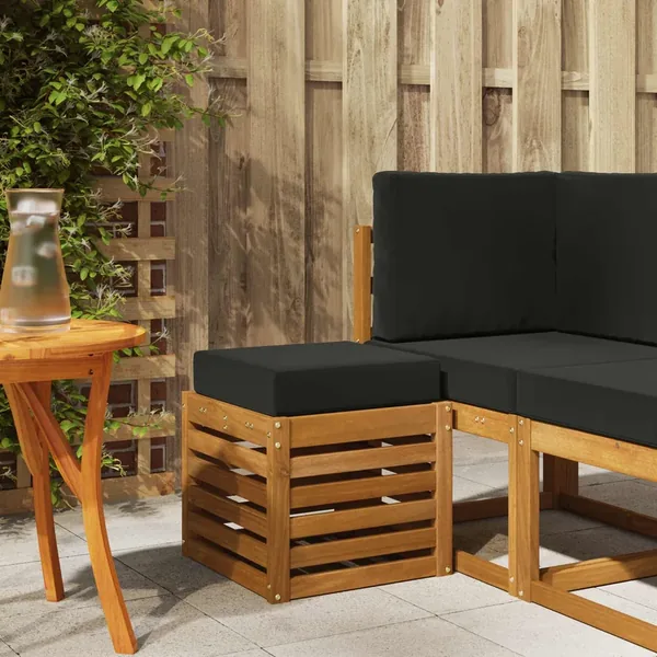 Banc de jardin Bois d'Acacia Massif Naturel