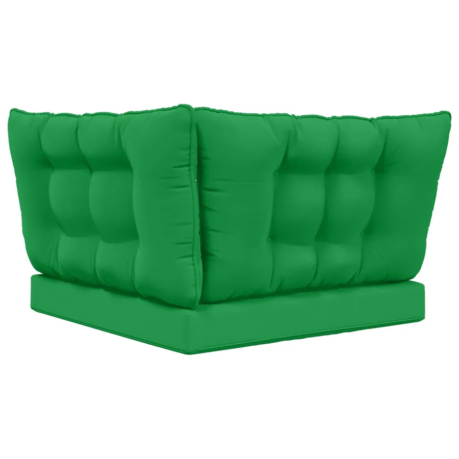 Coussin de canapé d'extérieur Polyester Vert 80 x 43 x 10 cm - 7