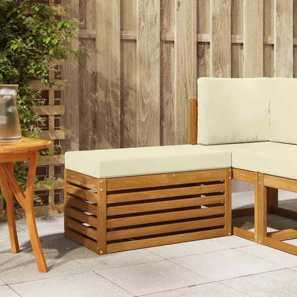 Banc de Jardin Bois d'Acacia Massif Naturel