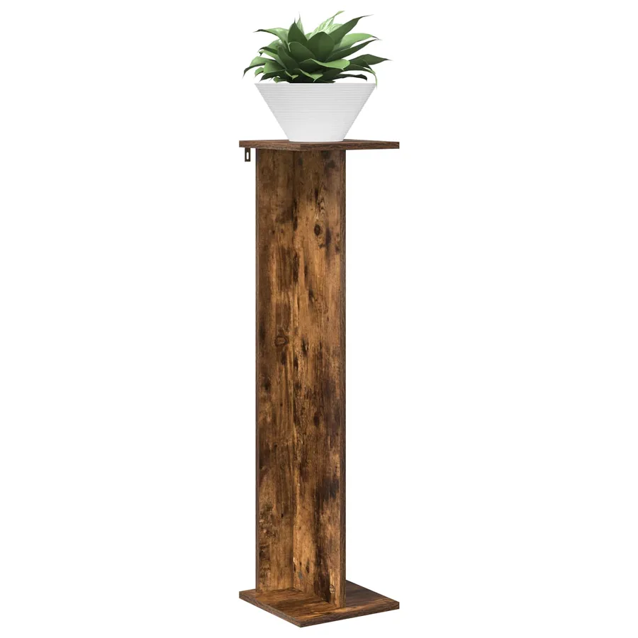 Support de Plante Chêne Fumé 25 x 25,5 x 100,5 cm - 3