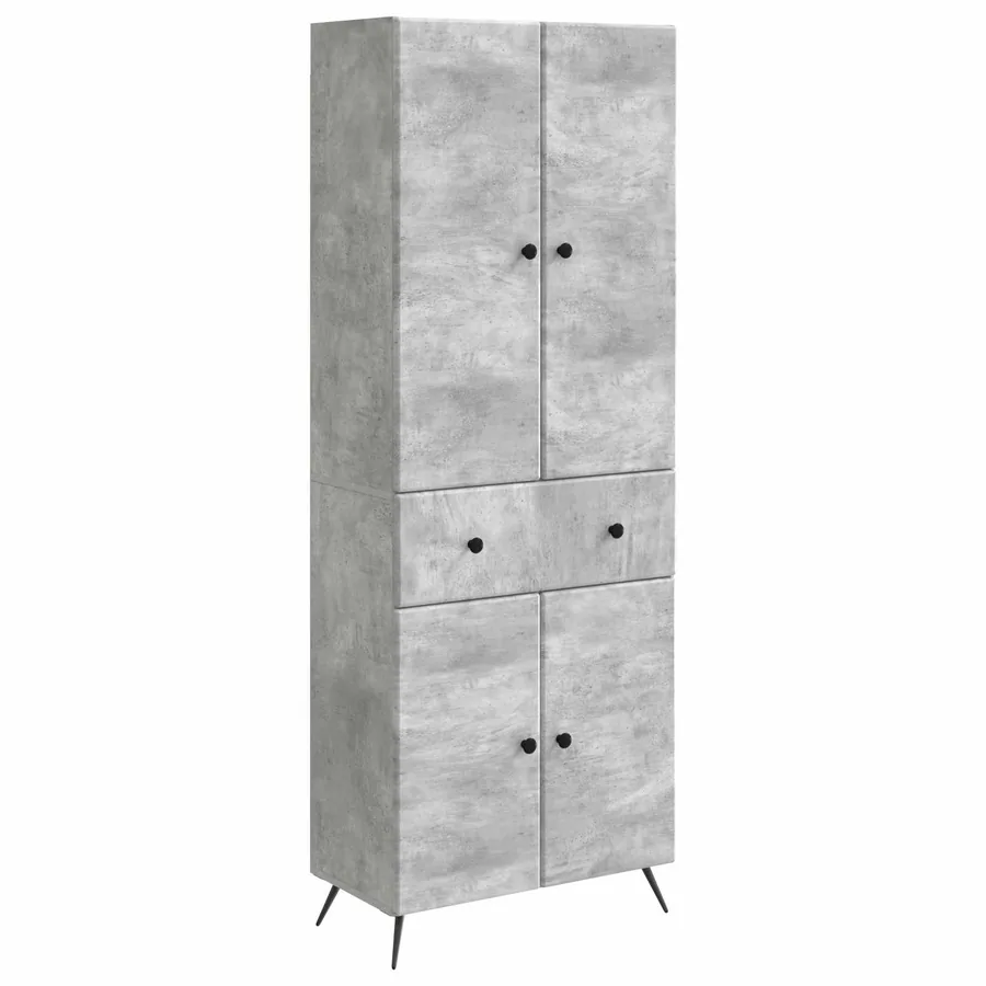 2 pcs Gris béton