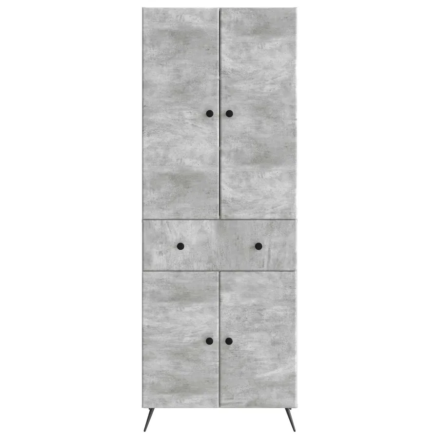 2 pcs Gris béton - 4