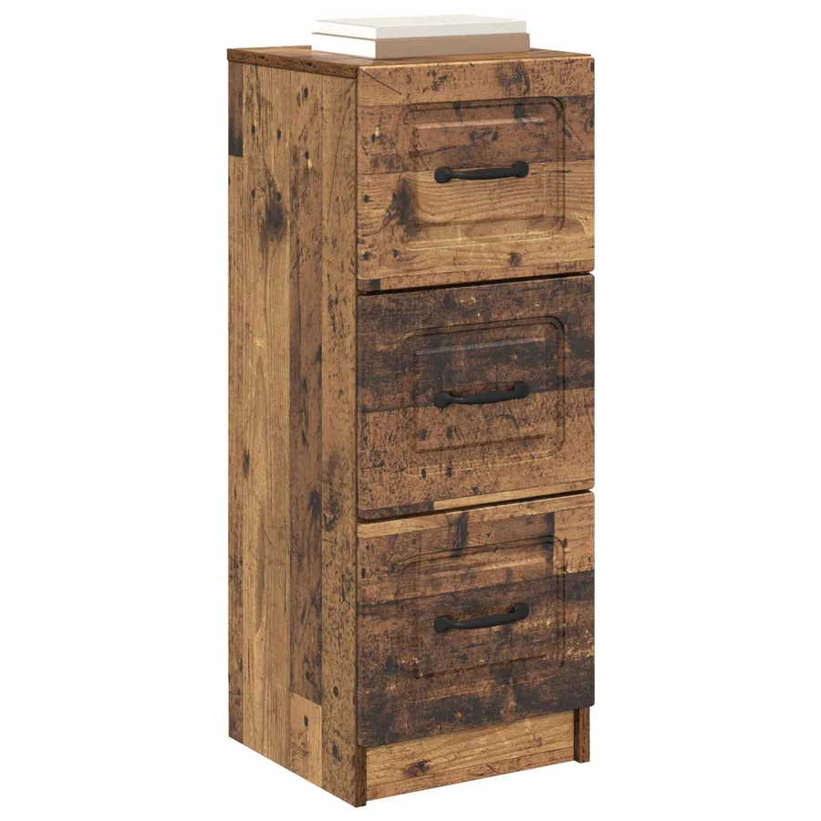 Armoire à tiroirs Bois ancien 33 x 34,5 x 87 cm - 3
