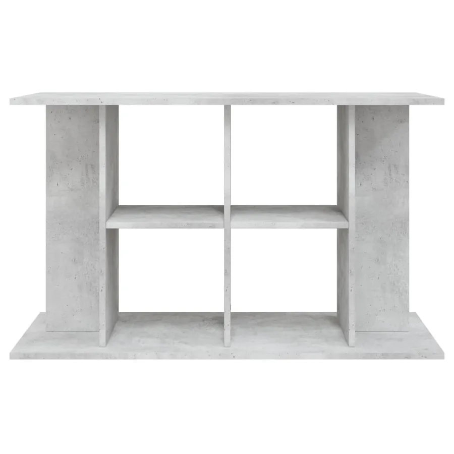 Support d'aquarium en béton gris 100 x 40 x 60 cm Bois d'ingénierie - 4