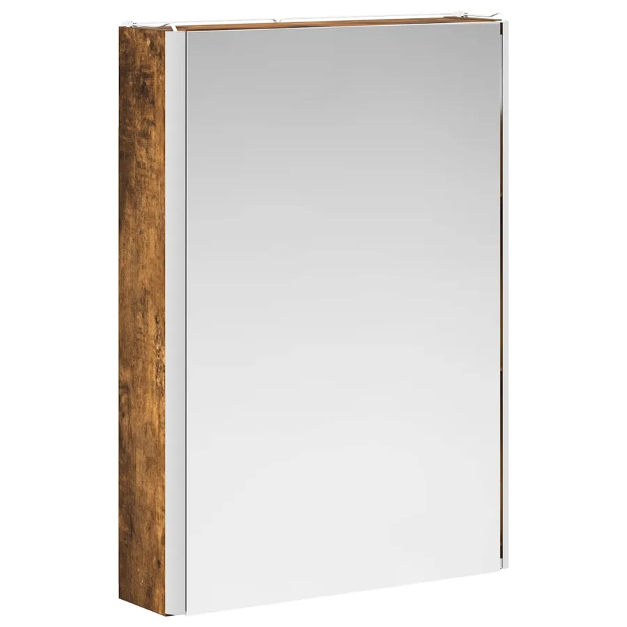 Ensemble d'armoire de salle de bain 5 pcs Chêne fumé - 5