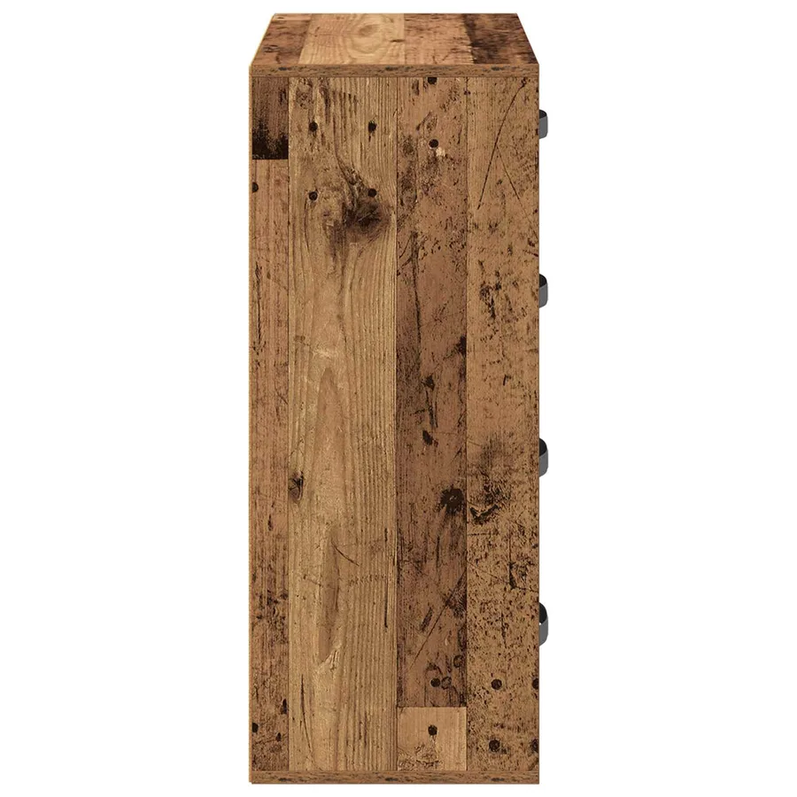 Buffet Bois ancien 60 x 33,5 x 84 cm - 7
