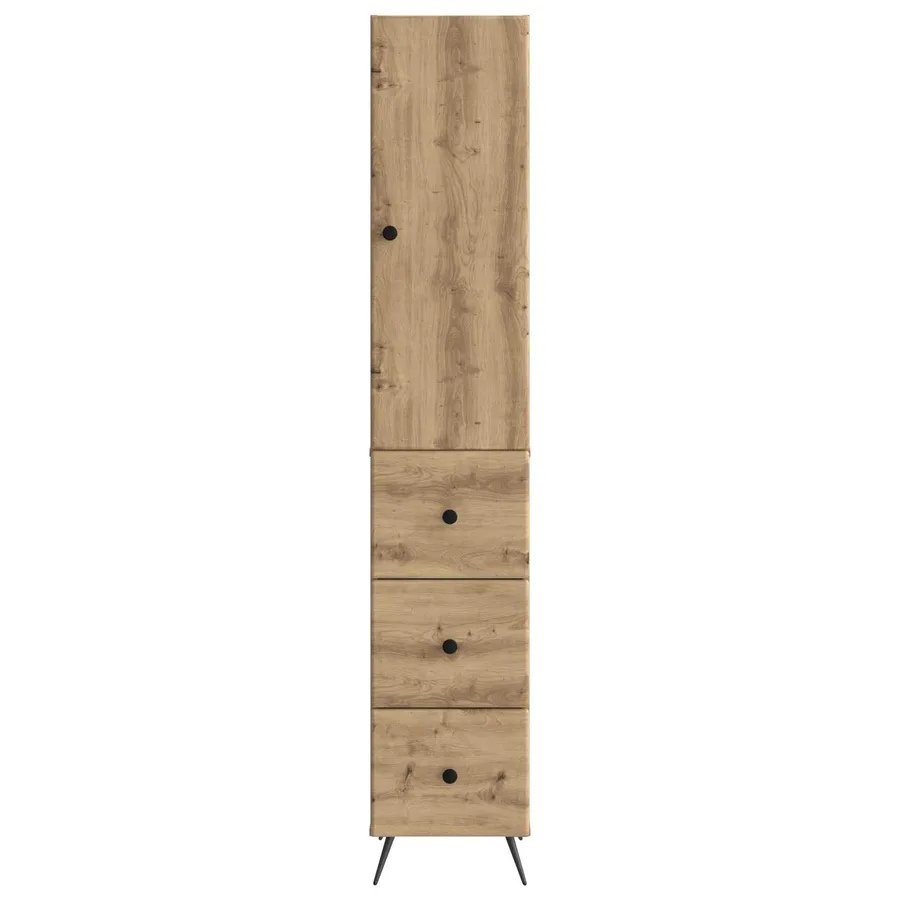 Ensemble de Meubles 2 pc 34,5 x 34,5 x 90 cm Bois d'ingénierie - 5