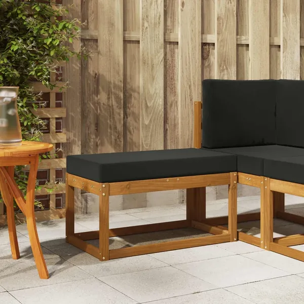 Banc de Jardin Bois d'Acacia Massif Naturel