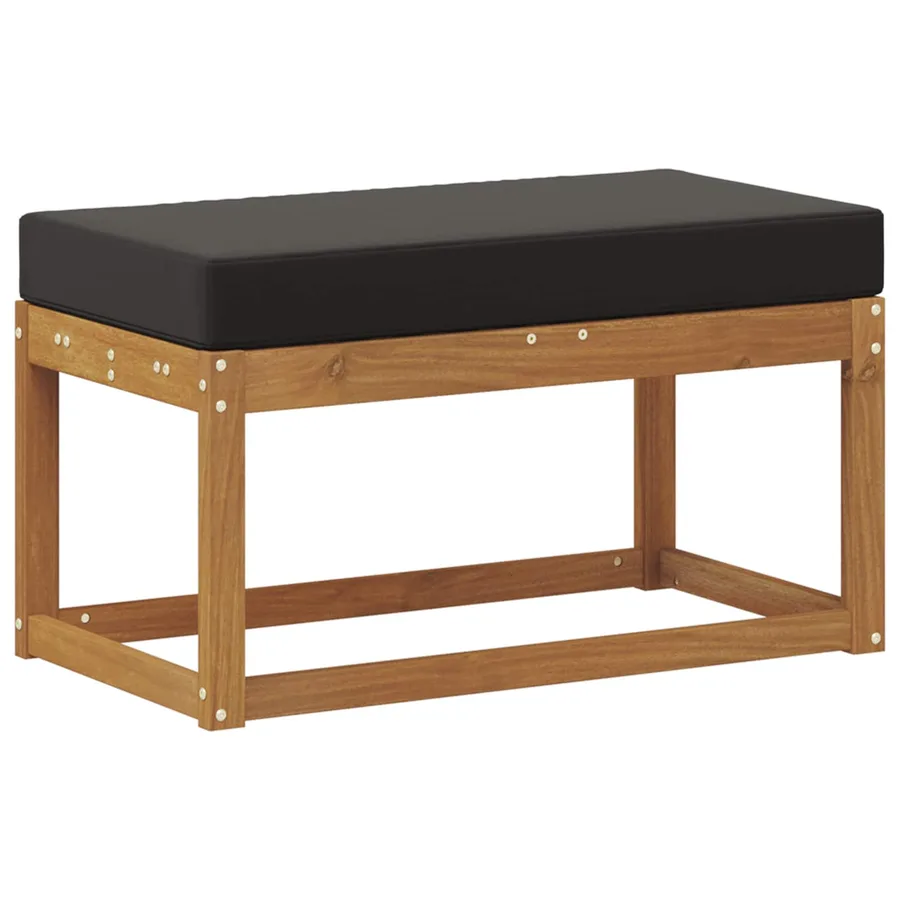 Banc de Jardin Bois d'Acacia Massif Naturel - 2