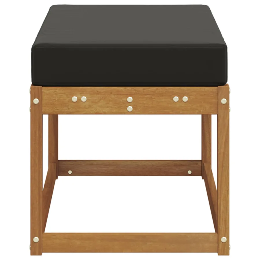 Banc de Jardin Bois d'Acacia Massif Naturel - 4