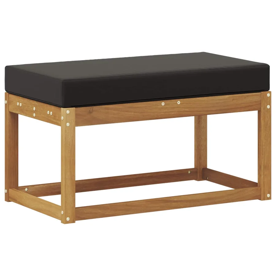 Banc de Jardin Bois d'Acacia Massif Naturel - 5