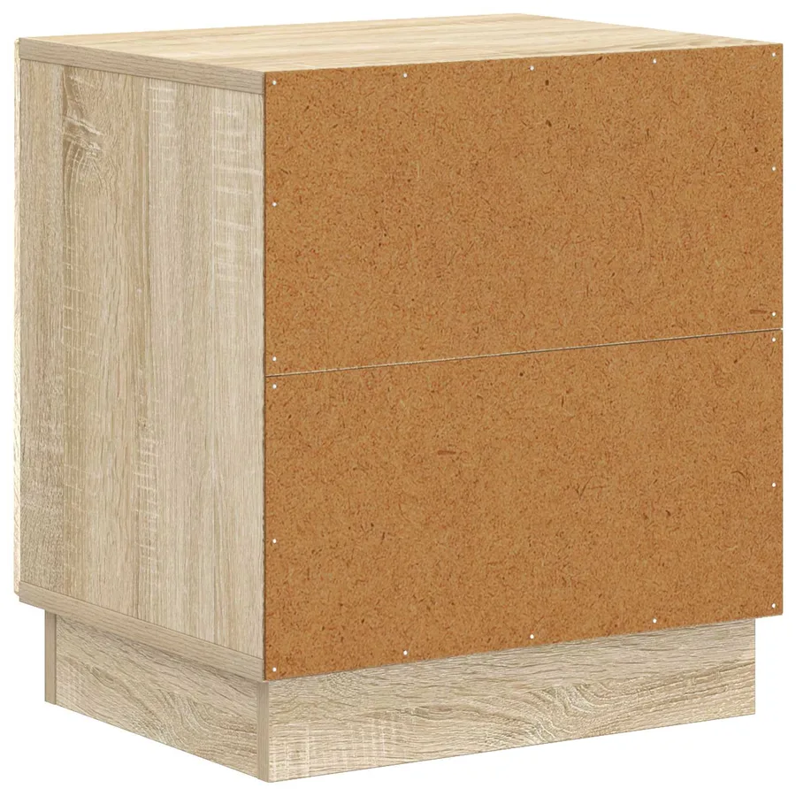 Table de chevet 2 pcs Chêne Sonoma 43 x 34,5 x 47 cm - 9