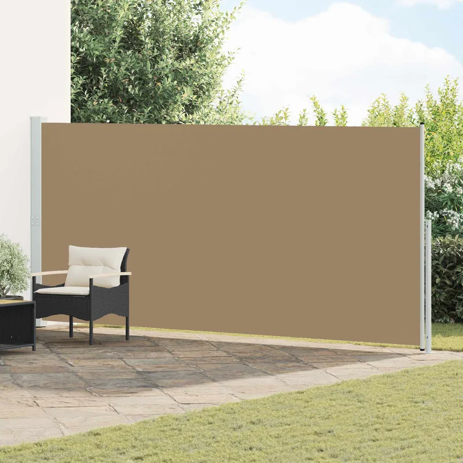 Store latéral rétractable 220 x 600 cm Polyester Rectangulaire