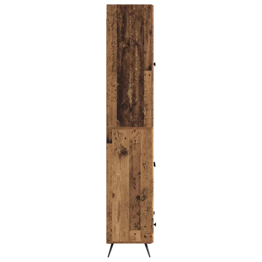 Ensemble de Meubles 2 pcs Bois ancien Bois d'ingénierie - 6