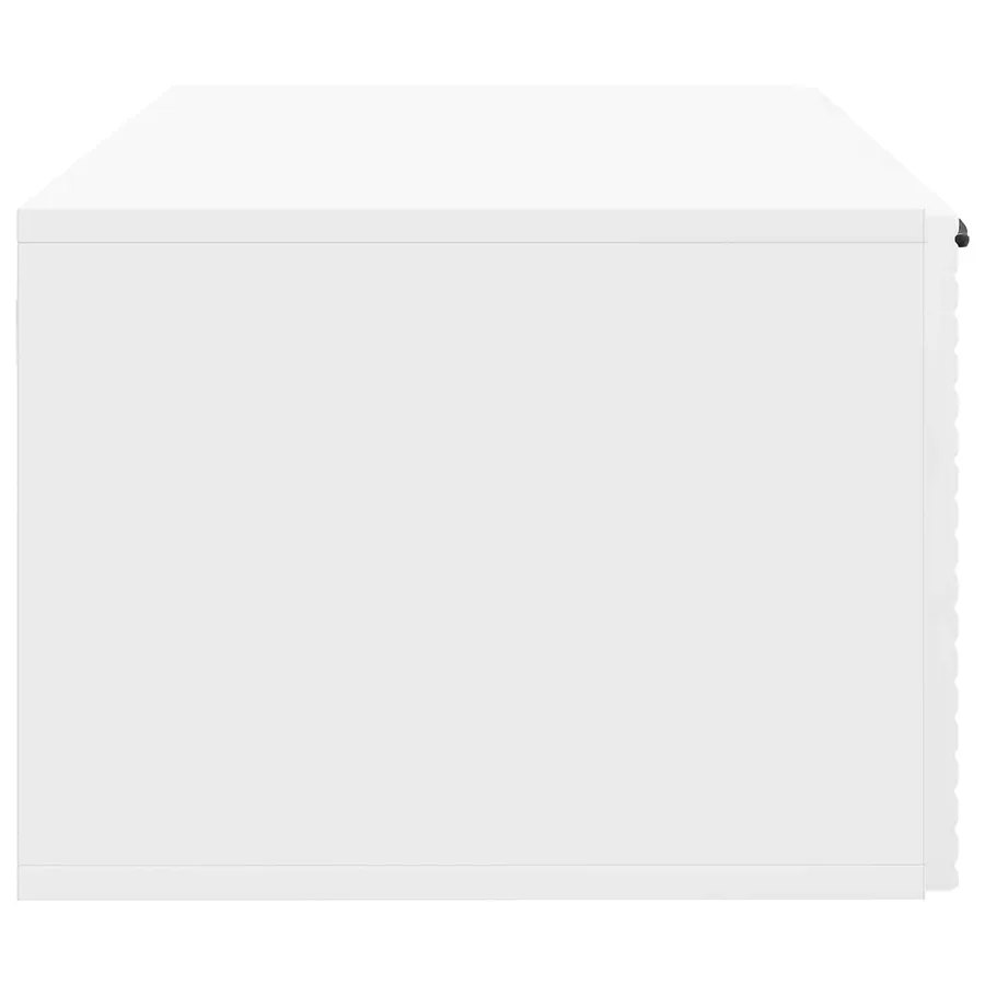Meuble TV mural Montage mural Blanc brillant 59,5 x 41 x 30 cm - 7
