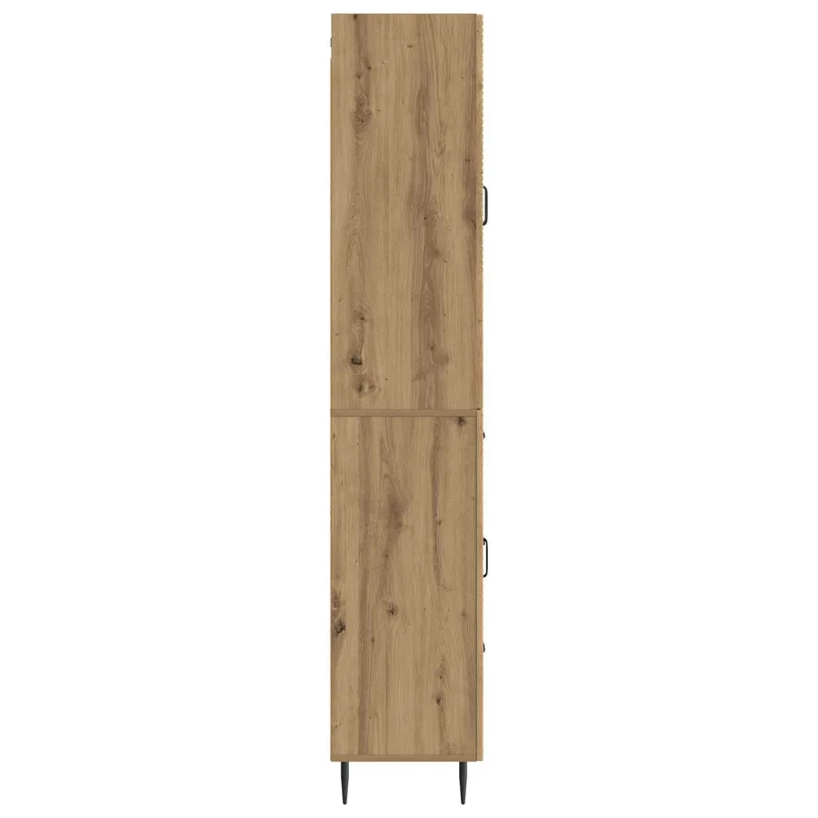 Ensemble de Meubles 2 pc Chêne artisanal Bois d'ingénierie - 6