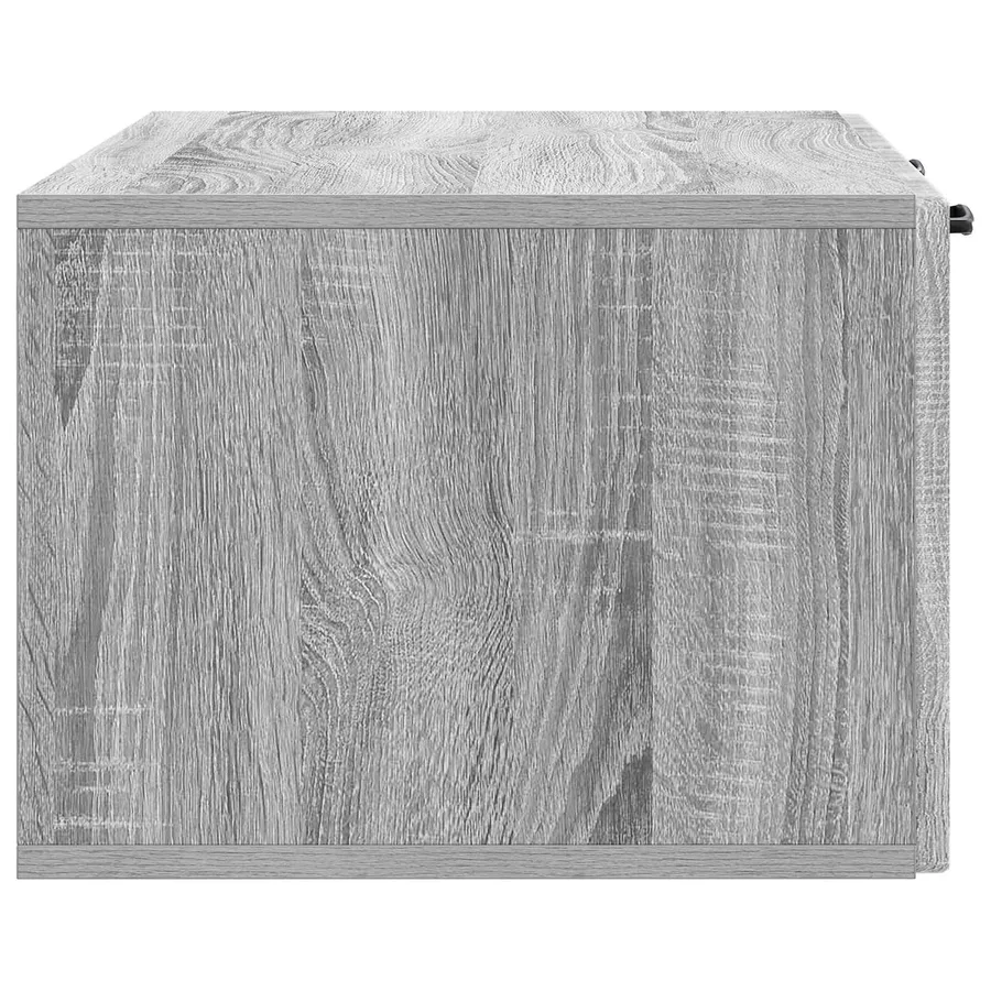 Meuble TV mural Sonoma gris 78,5 x 41 x 30 cm Bois d'ingénierie - 7