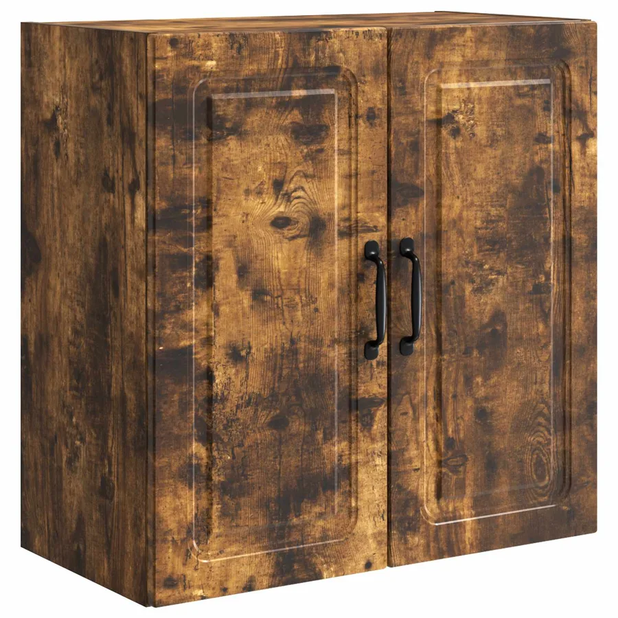 Armoire Murale Chêne fumé 59 x 31 x 60 cm Bois d'ingénierie - 2