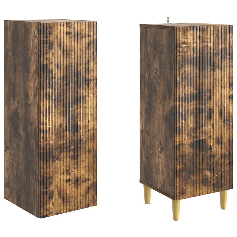Ensemble de Meubles 2 pcs 33 x 34,5 x 90 cm Bois d'ingénierie - 4