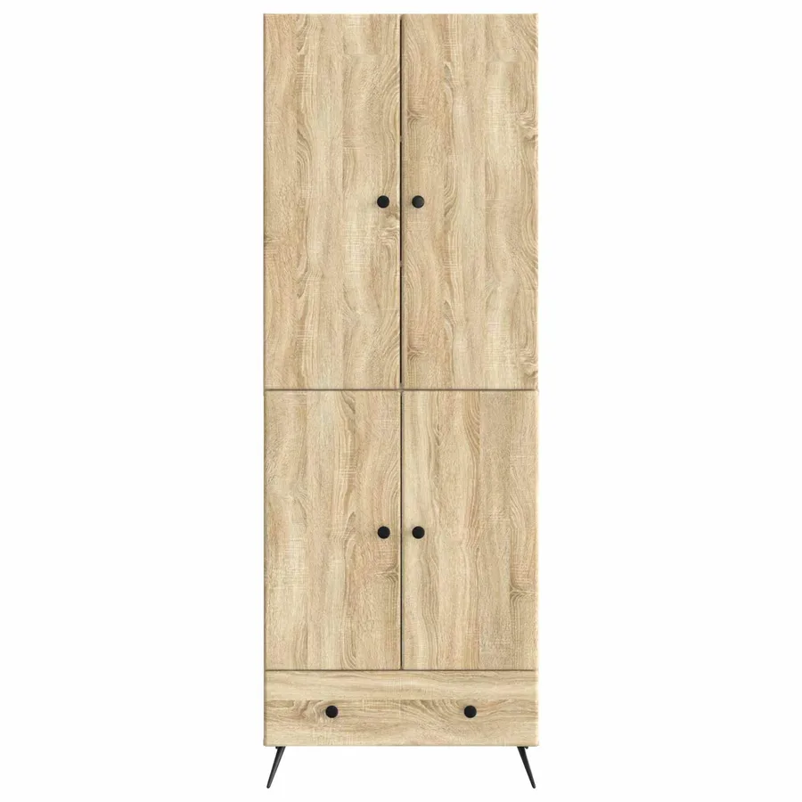 Ensemble de Meubles 2 pcs Chêne Sonoma Bois d'ingénierie - 5