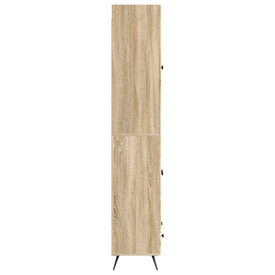 Ensemble de Meubles 2 pcs Chêne Sonoma Bois d'ingénierie - 6
