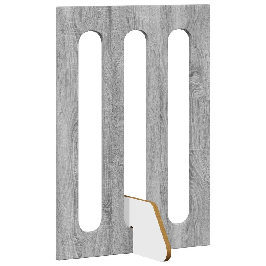 Clôture pliable pour animaux 4 pcs Gris Sonoma 201 x 38 x 70 cm - 4